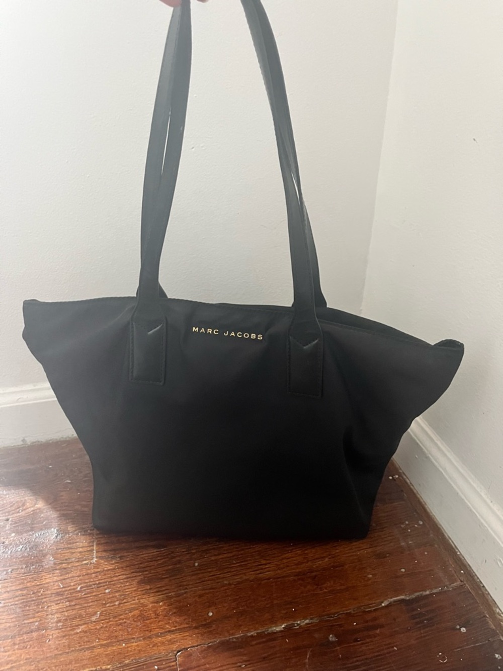 Marc Jacobs Black Nylon Tote Bag